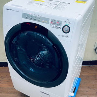 【ネット決済】シャープ SHARP 2018 ドラム式洗濯乾燥機...