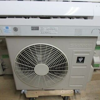 K02254 シャープ 中古エアコン 主に6畳用 冷房能力 2.2KW ／ 暖房能力 