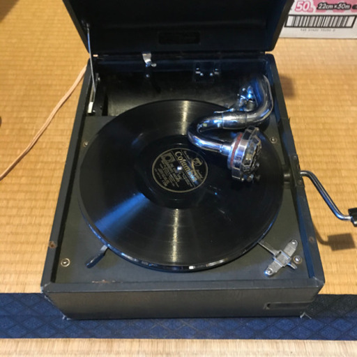コロンビア 蓄音器、動作品‼️