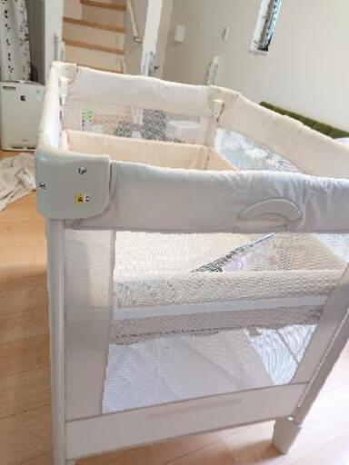 ベビー家具・寝具 【人気カラー】アップリカ ココネルエアー ミルク