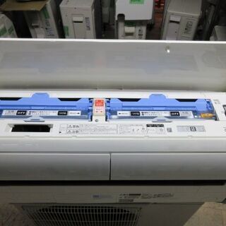 K02258　三菱　 中古エアコン　主に6畳用　冷房能力 2.2KW ／ 暖房能力　2.5KW