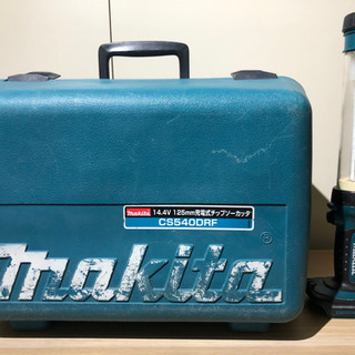 マキタ　CS−540D 14.4V 丸のこ　& ML184 ランタン　18V/14V セット