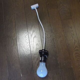 裸電球　ランプ　ペンダントライト　照明　コード　スイッチ　中古USED