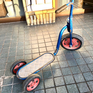 ※終了※【レトロ遊具】三輪車 キックボード レトロ 玩具 おもちゃ