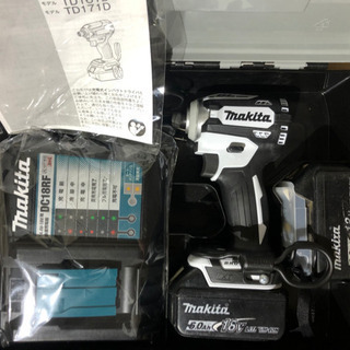マキタ TD171D 18V 4モード インパクトドライバー 白 フルセット