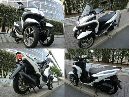 普通免許仕様もOK】トリシティ125 SE78 トップケース LED ローダウン