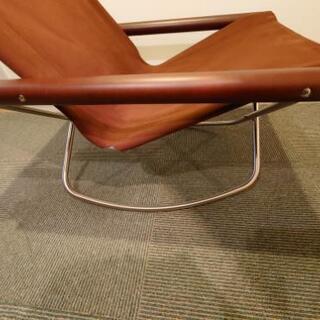 ニーチェア　ロッキング　オットマン付