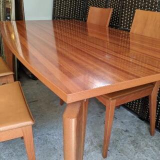 カリガリス ダイニングチェア 本革レザー張り チェリー材 イタリア製 3 売約済み】 カリガリス Calligaris イタリア製 チェリー材 高級