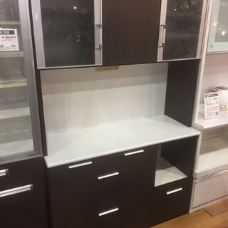 愛品館市原店】3枚扉キッチンボード【管理IKB006988-104】