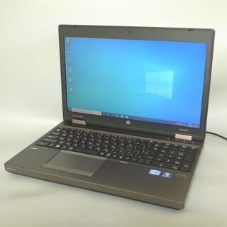 送料無料 HDD500GB Made in Japan ノートパソコン 中古良品 15.6型 HP 