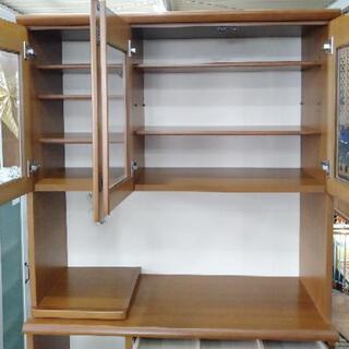 松田家具 食器棚 116×40×197 【公式通販】