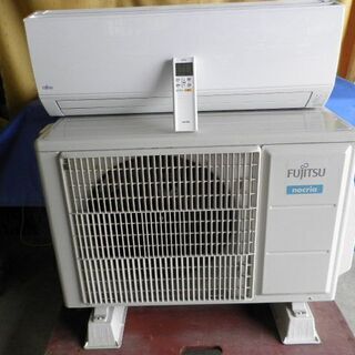 【中古】FUJITSU 富士通/AS-V22H-W/2018年製 インバーター冷暖房エアコン6～９畳/「ノクリア」Vシリーズ 富士通 2018年製 ルームエアコン nocria AS-V22H-W 主に6畳用 ③