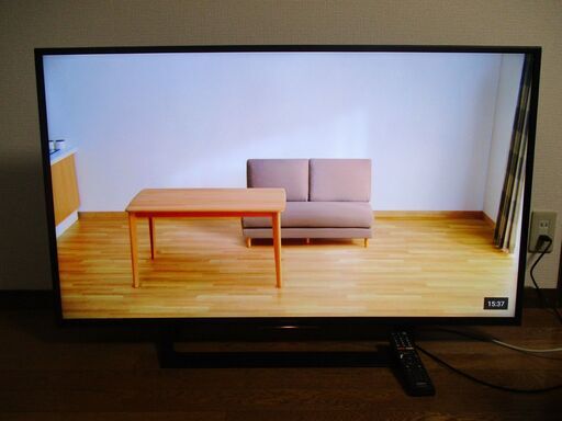【美品】SONY 49型 4K液晶 テレビ ブラビア KJ-49X7000D Android TV YouTube Netflixネット動画可能