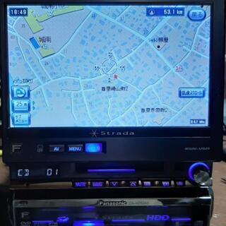 34万超え インダッシュHDD・DVDナビ CN-HDS950MD ストラーダFシリーズ 