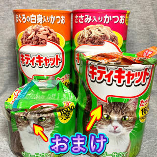 【ネット決済・配送可】キティキャット　猫缶