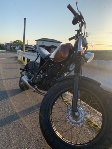 tw200 実働車 美品 値下げ セル1発