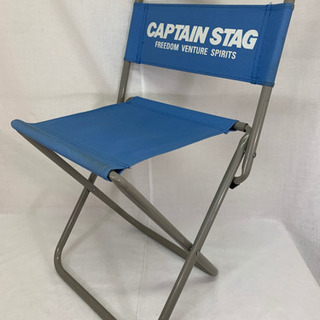 【成約御礼】椅子【CAPTAIN STAG】折りたたみ式/パイプ...