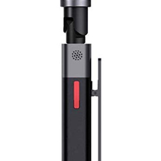 【新品未使用】SmartMike+ 充電式ワイヤレスBluetoothマイク（黒）- SmartMike+専用単一指向性マイク + サウンドピックアップ品質を向上 アクティブノイズリダクション機能付き