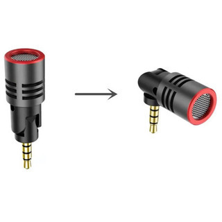 【新品未使用】SmartMike+ 充電式ワイヤレスBluetoothマイク（黒）- SmartMike+専用単一指向性マイク + サウンドピックアップ品質を向上 アクティブノイズリダクション機能付き