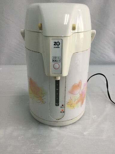 象印 電気エアーポット 2 2l Cwg Z22 白 ホワイト 花柄 93年製 Ecキングリサイクル 福井のキッチン家電 電気ポット の中古あげます 譲ります ジモティーで不用品の処分