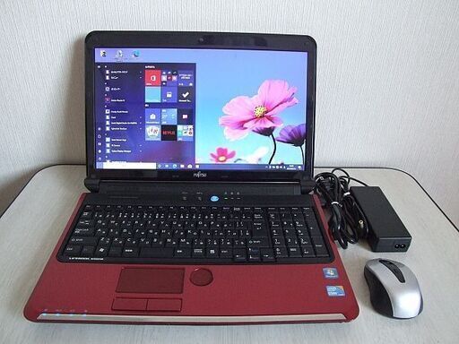 高速SSD240GB搭載 Fujitsu LIFEBOOK AH550/5B ノートパソコン (3604