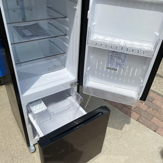 2016年製 ハイセンス （右開き）154L ガラス2ドア ノンフロン冷蔵庫