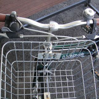 その他 26インチ シティサイクル a.n.design works 6段切替 カゴ付き 