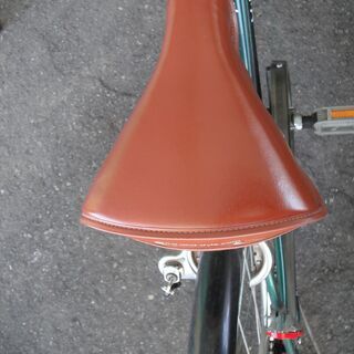 26インチ シティサイクル a.n.design works 6段切替 カゴ付き 自転車 