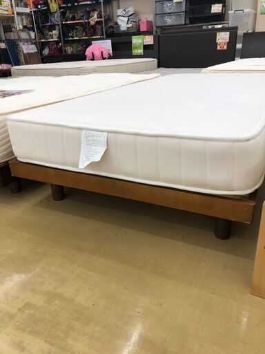 枠付き シングルベッド ✨無印良品マットレス付き✨　格安
