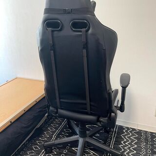 Gtracing ゲーミングチェア オットマン付きモデル　GT901BLACK
