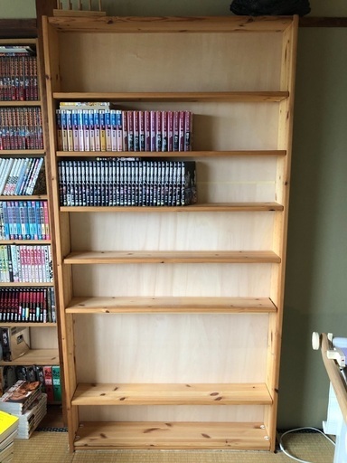 漫画用本棚文庫 コキア 西大井の収納家具 本棚 の中古あげます 譲ります ジモティーで不用品の処分