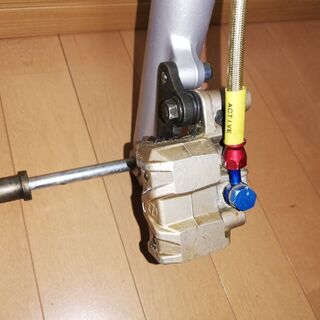 NSR50 フロントｾｯﾄ　ﾓﾝｷｰ　/ｺﾞﾘﾗの流用へいかがでしょうか NSR50 フロントｾｯﾄ ﾓﾝｷｰ /ｺﾞﾘﾗの流用へいかがでしょうか