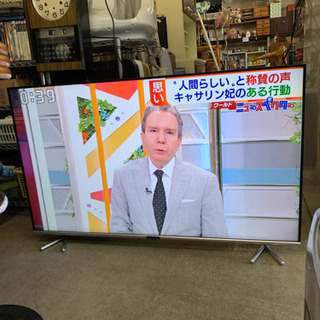 美品 ベゼルレス4K/HDR対応50型液晶テレビ 2020年製