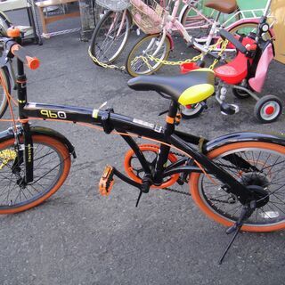 20インチ　折りたたみ自転車　TAKEDA　6段切替　コンパクト　サイクル
