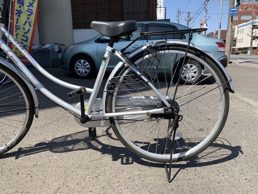 【Ty】EAD 自転車　26インチ【札幌引取】 イーガー ジュニア ブラック 変速なし 26型 子供用自転車