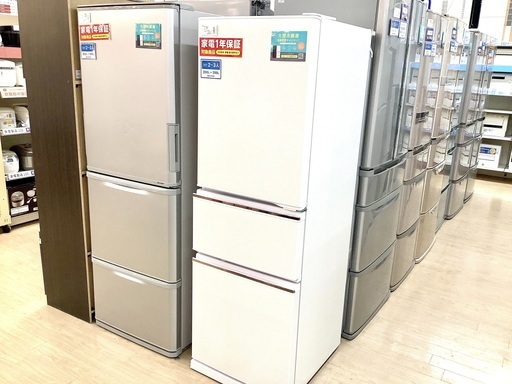 安心の6ヶ月保証付！！ MITSUBISHI 3ドア冷蔵庫 MR-CX27D-W 2018年製