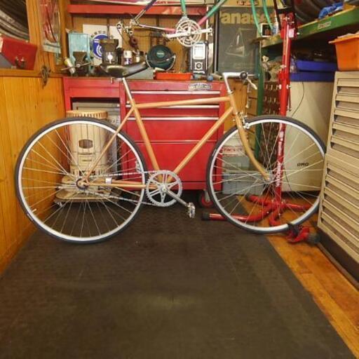 値下げしました~！札幌清田区　自転車屋　ピスト風　コースターブレーキ　通勤通学　オシャレ　27インチ　クロスバイク