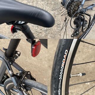 700×28C 3×7速 クロスバイク 未使用車