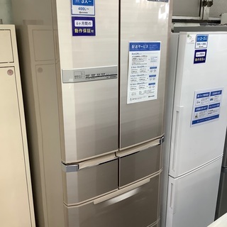6ドア冷蔵庫 MITSUBISHI MR-E47S-F1 2011年製465L
