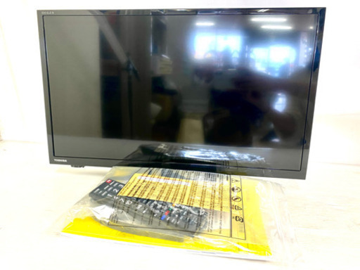 TOSHIBA 24インチ 液晶TV 使用期間1週間✨!! 保証書付き