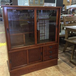 愛品館市原店】茶箪笥【管理IWK045384-104】