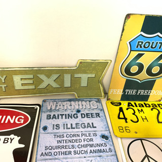 ⭐️激安❤ブリキ看板14枚セット⭐️