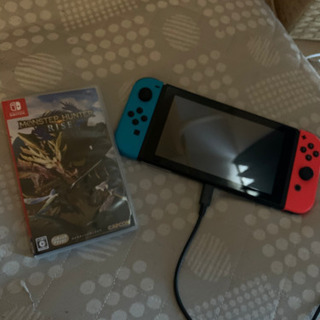 NintendoSwitch 新モデル モンハンセット(ソフト不要の場合値段相談)