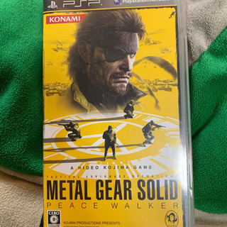 PSPソフト　METAL GEAR SOLID