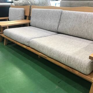 愛品館八千代店】ニトリ 和風 3人掛ソファ+1人掛ソファ【
