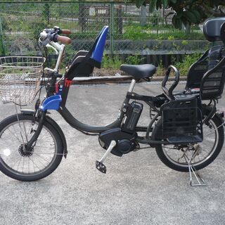 3人乗り電動アシスト自転車 ヤマハ PASS Babby 良好バッテリー 充電器 