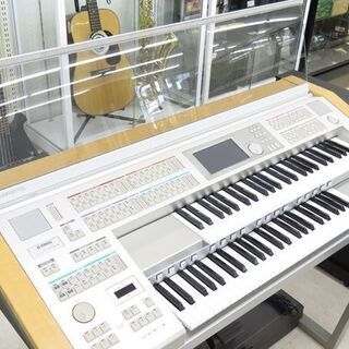千歳市/恵庭市 動作確認済 YAMAHA/ヤマハ 上鍵 49鍵盤 下鍵盤 49鍵盤 ステージア エレクトーン ELS-01C  カスタムモデル カラー シルバーメタリック 店頭でのお受渡し大歓迎