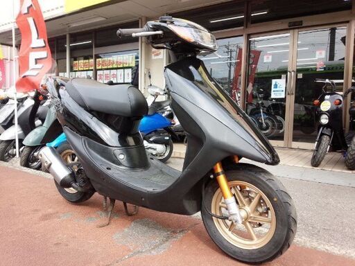 NO.3784　ライブディオＺＸ （ＤＩＯ） ２サイクル　ハネ付き　ディスクブレーキ　キャストホイール　ブラック　☆彡