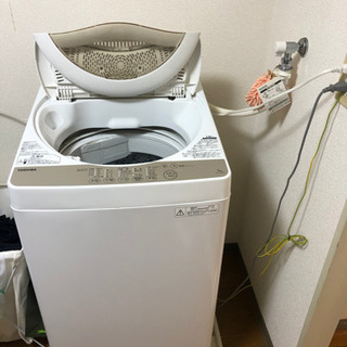 【交渉中】TOSHIBA 2016製　5kg 洗濯機