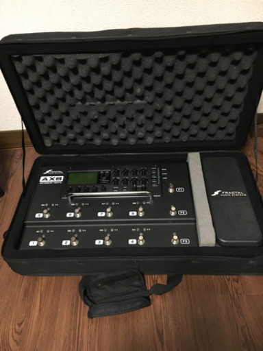 Fractal Audio AX8 シールド+ペダル+セミハードケース　マルチ